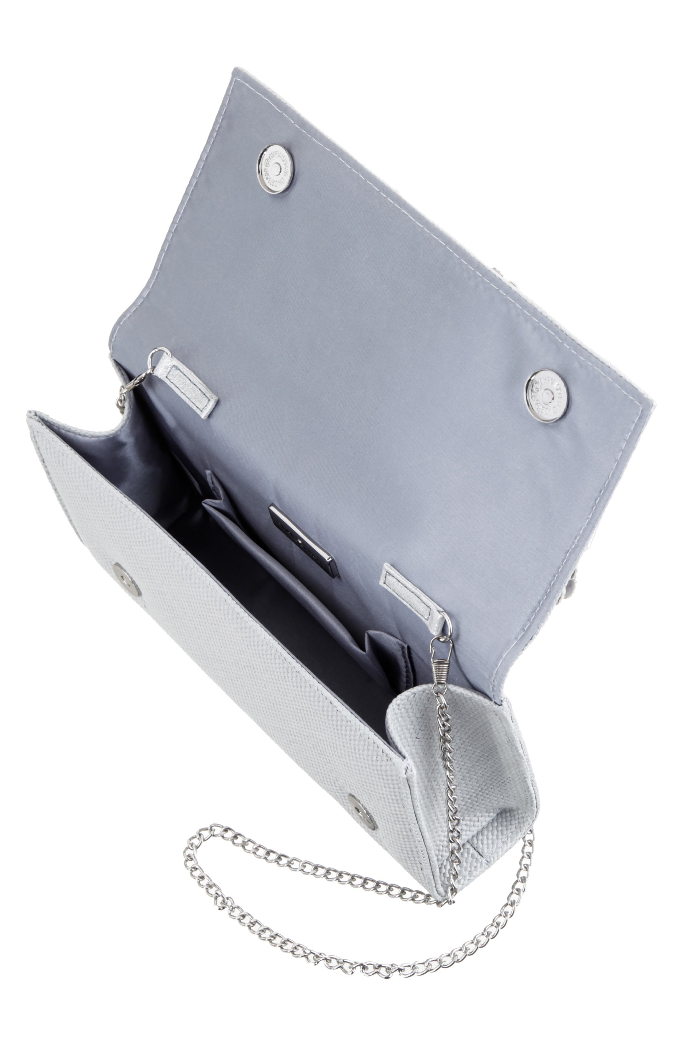 Nina Giselle Embellished Clutch, Alternate, color, 