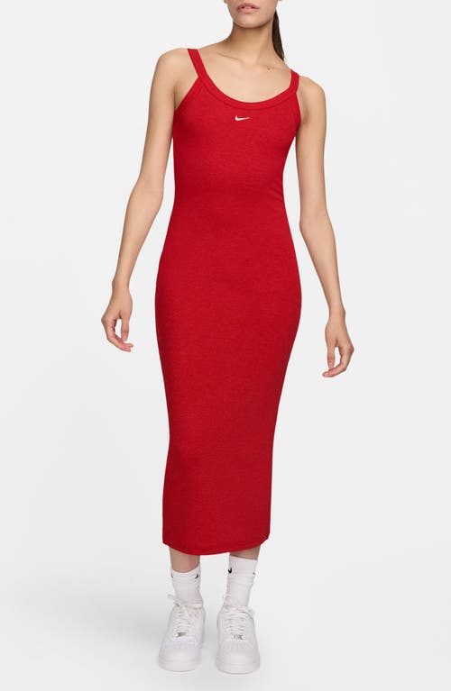Nike Sportswear Chill Knit Tight Rib Midi Dress