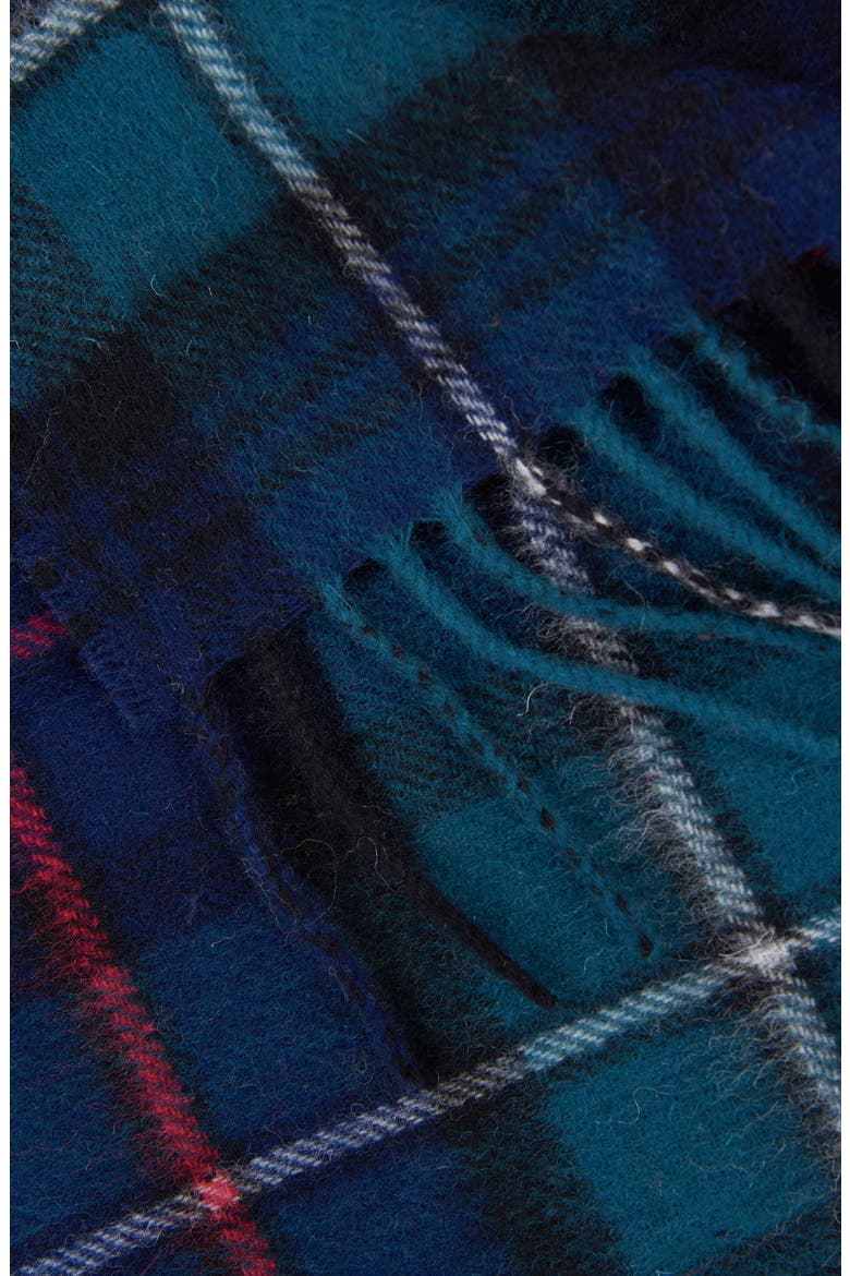 New Check Tartan Scarf, Alternate, color, DK MACKENZIE