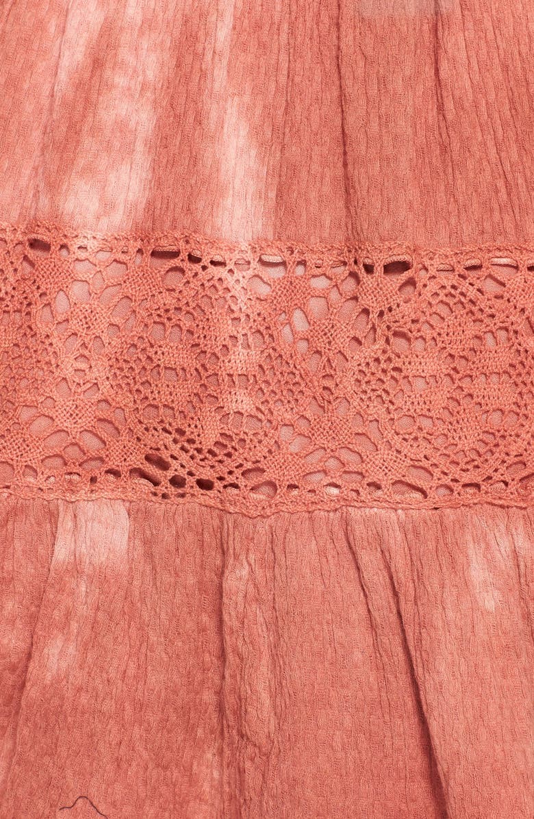 Free People 'Pippa' Gauze Fit & Flare Dress, Alternate, color, 