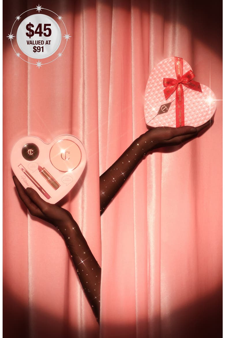 Pillow Talk Icons on the Go 3-Piece Makeup Set $91 Value, Alternate, color, PILLOW TALK