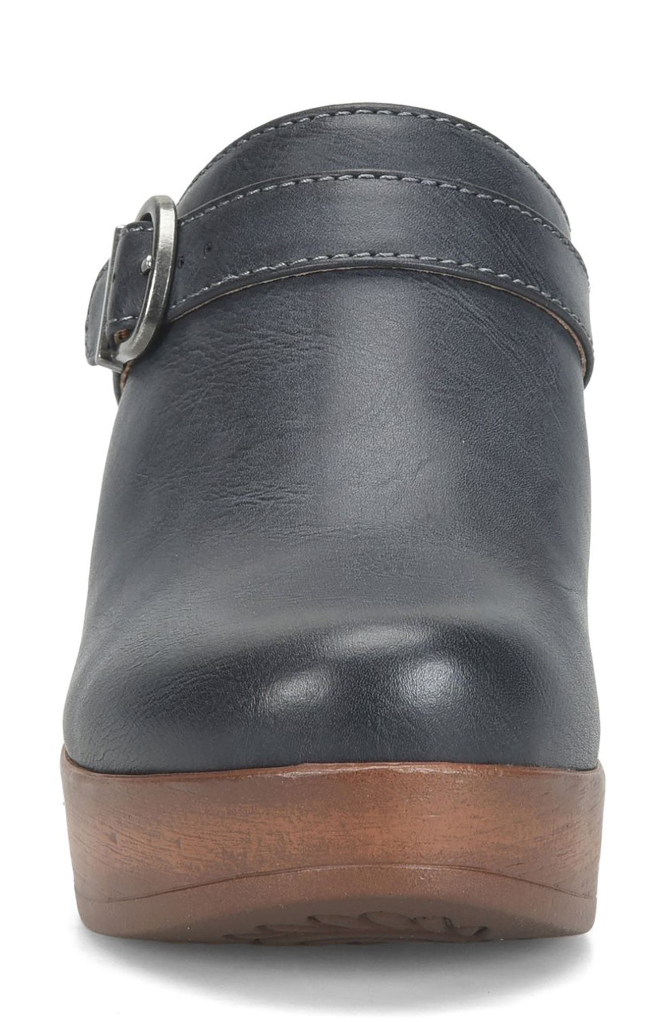 Adel Clog Heel, Alternate, color, NAVY