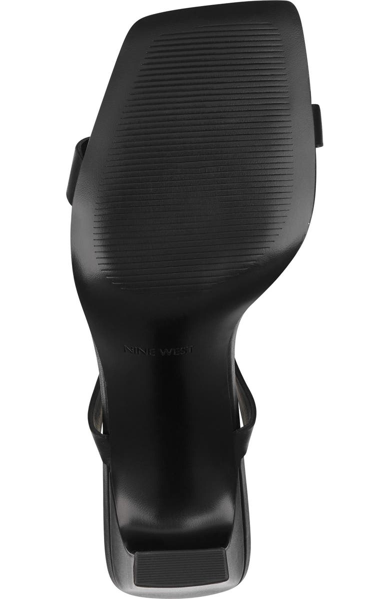 Nine West Longitano Squared Toe Sandal, Alternate, color,