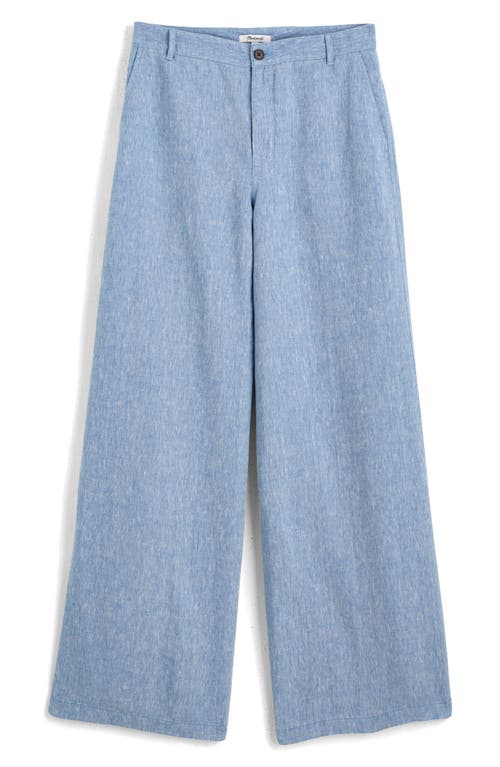Madewell Zoe Relaxed Wide Leg Linen Pants