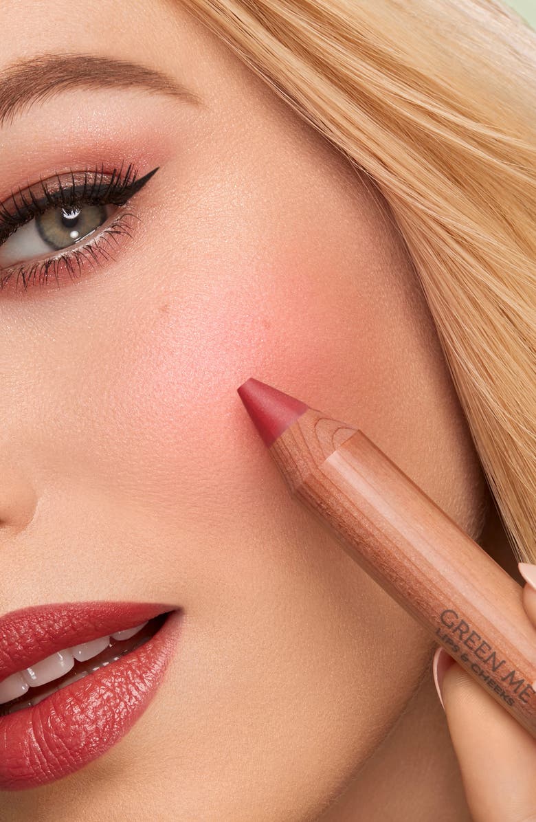 KIKO MILANO Green Me Lips & Cheeks Pencil - 104 Pastel Brick, Alternate, color, 