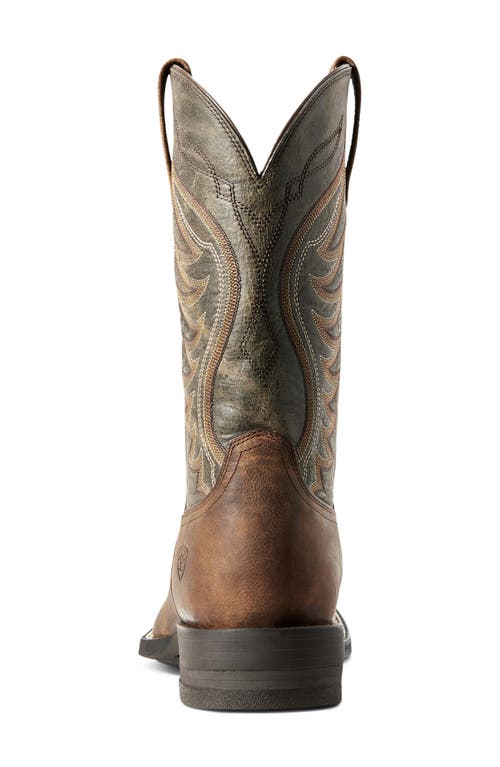 Ariat Ranch Work Cowboy Boot In Brown