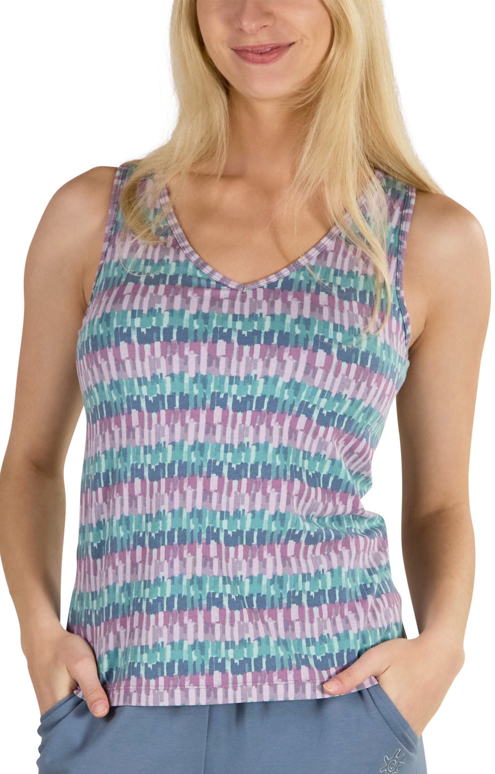 Watercolor Stripe