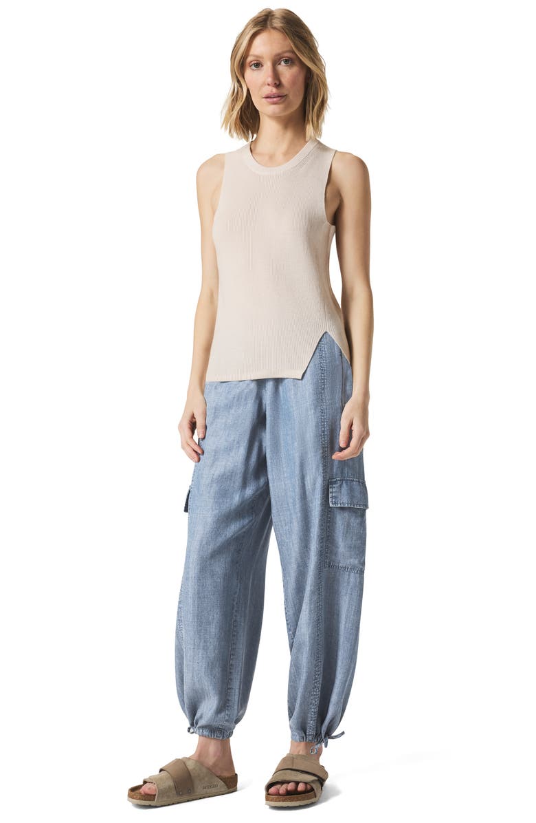 Splendid Bobbie Sleeveless Sweater, Alternate, color, Moonstone