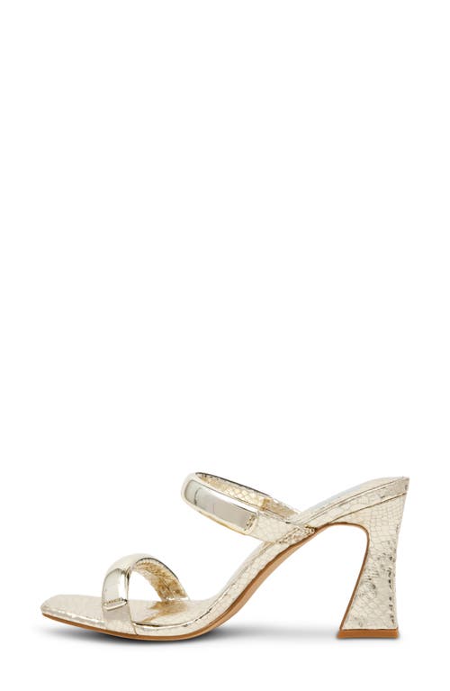 Dolce Vita Dv By  Yowsa Slide Sandal In Gold Exotic