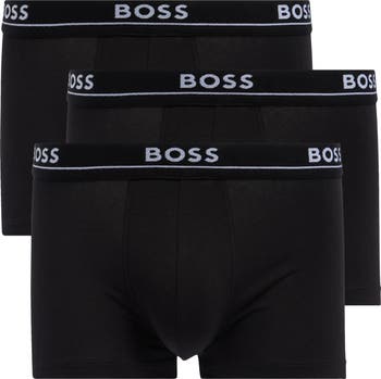 3-Pack Essence Stretch Cotton Boxer Trunks