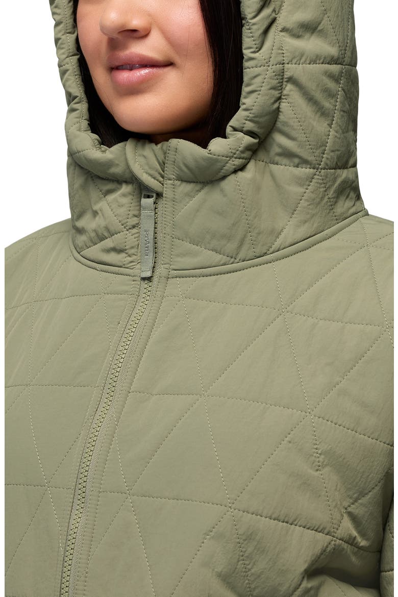 Encinitas Quilted Bomber Jacket, Alternate, color, SAGE