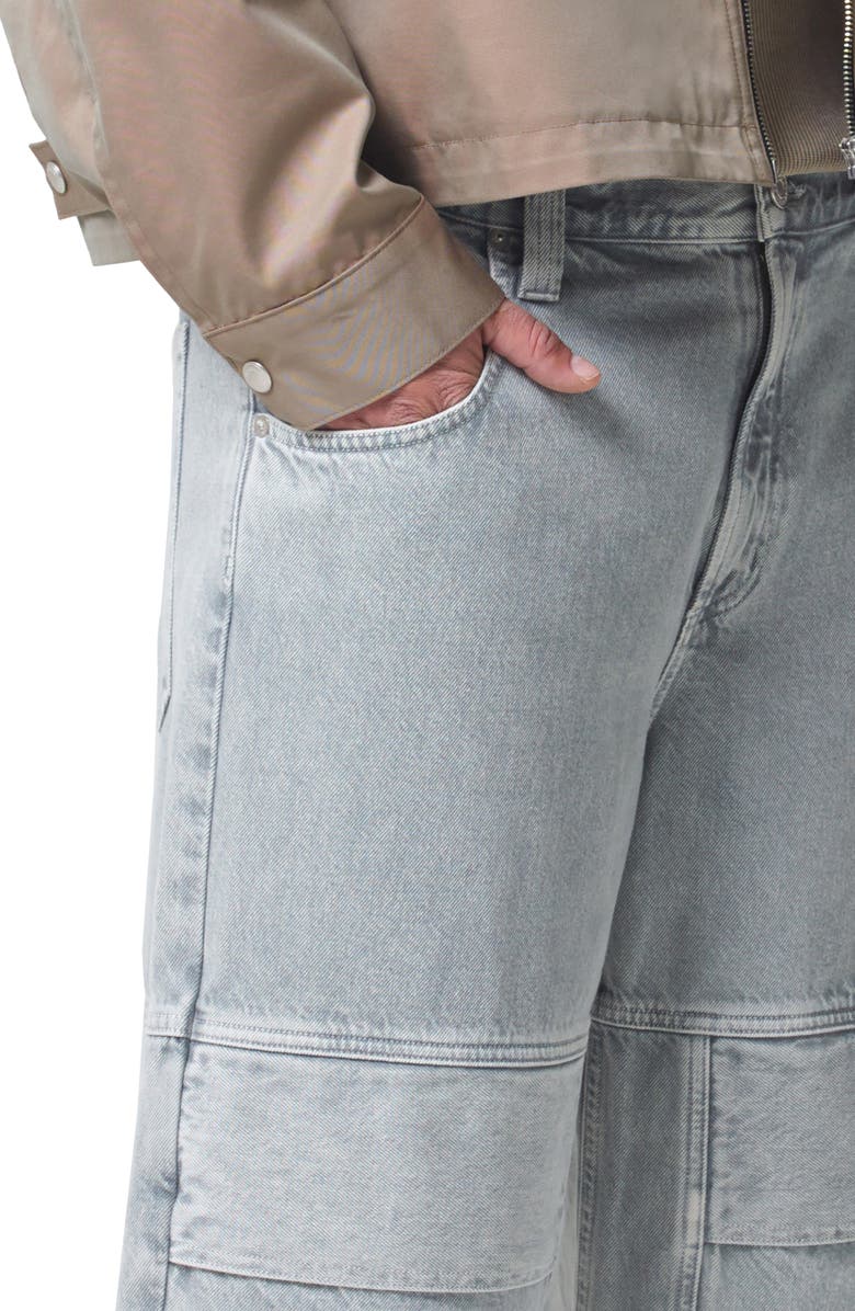 AGOLDE Emery Wide Leg Organic Cotton Utility Jeans, Alternate, color, 