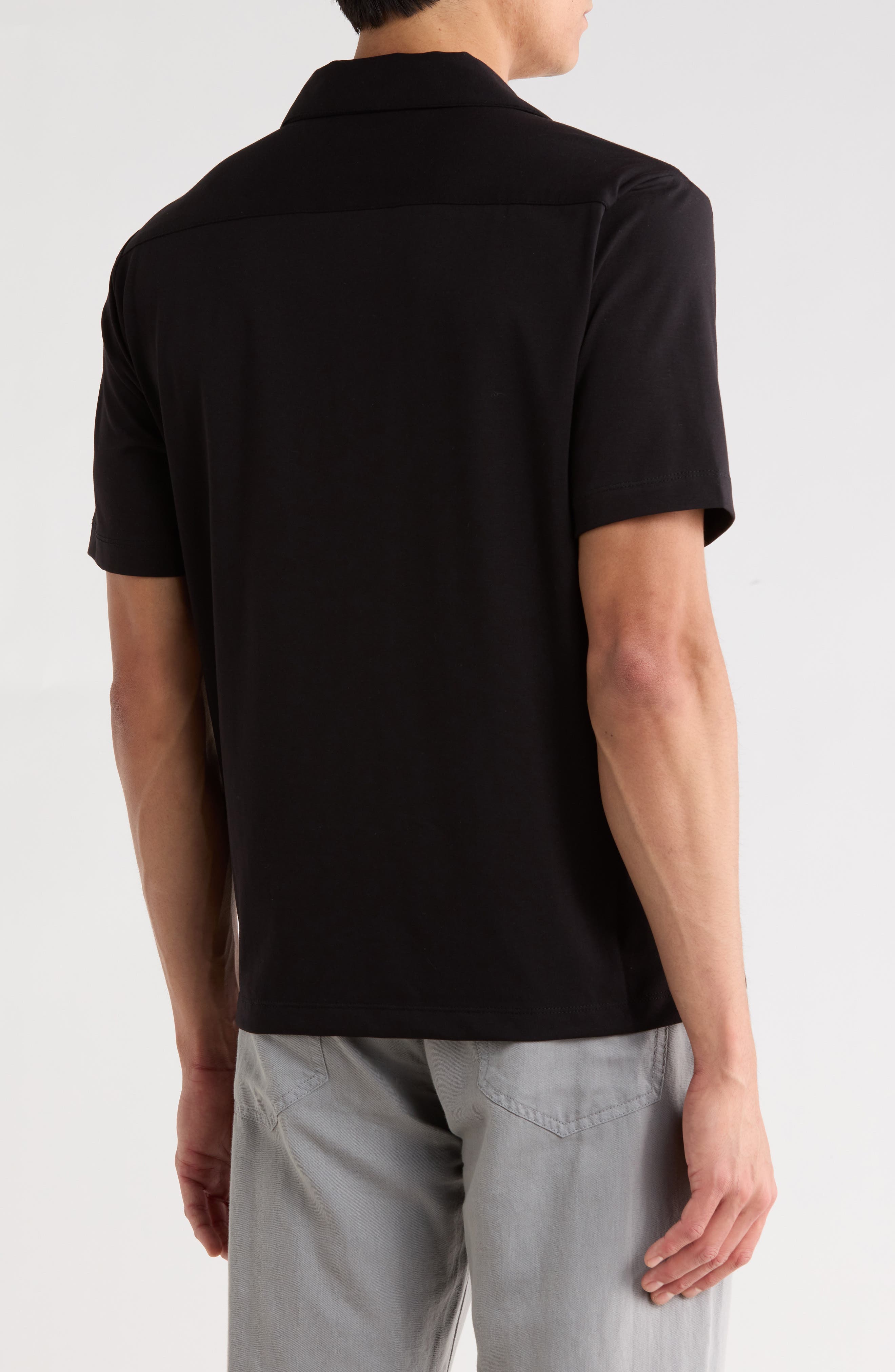 Short Sleeve Camp Shirt - image 2