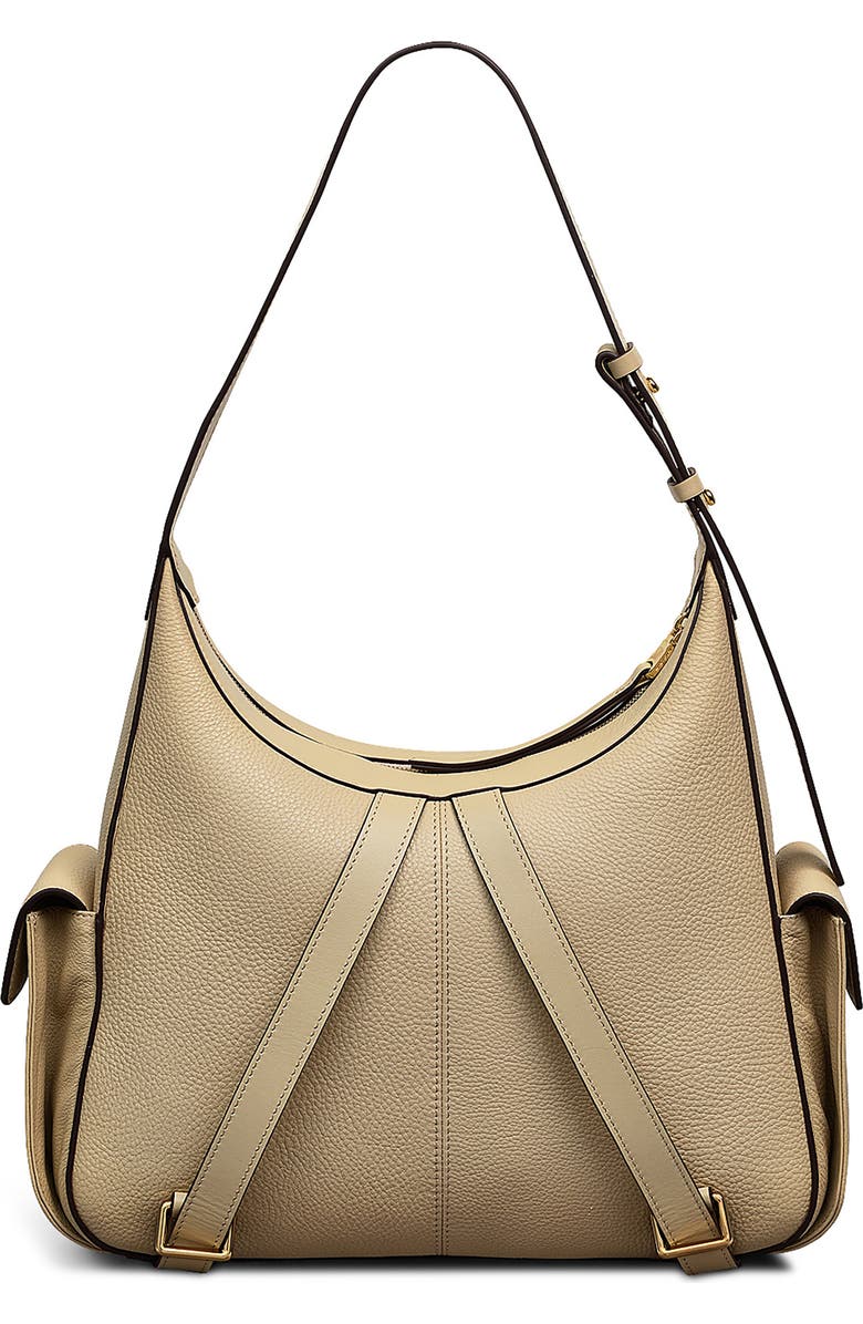 Radley The Small Fitzrovia Leather Backpack, Alternate, color, Stone