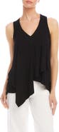 Karen Kane Drape Layered Asymmetric Tank