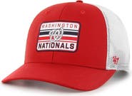 '47 Men's '47 Red Washington Nationals Drifter Trucker Adjustable Hat