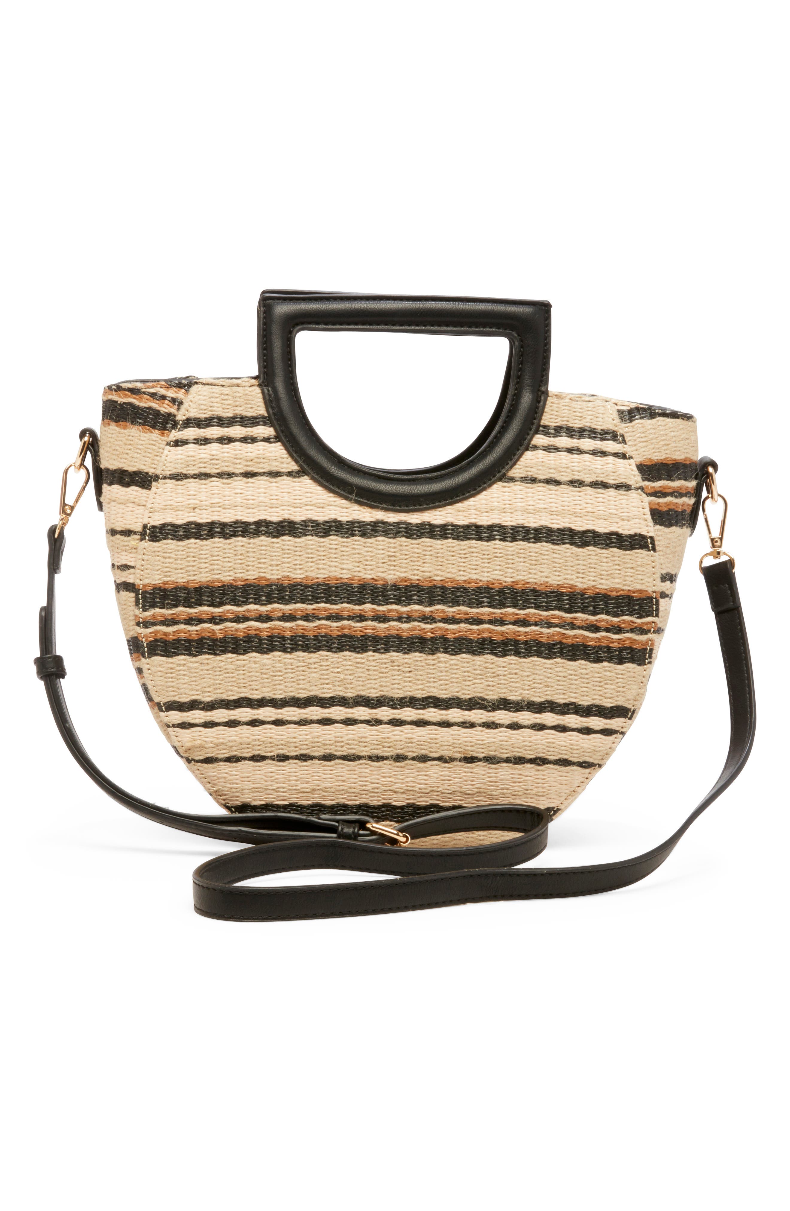 Sole Society Eppie Woven Satchel, Alternate, color, 