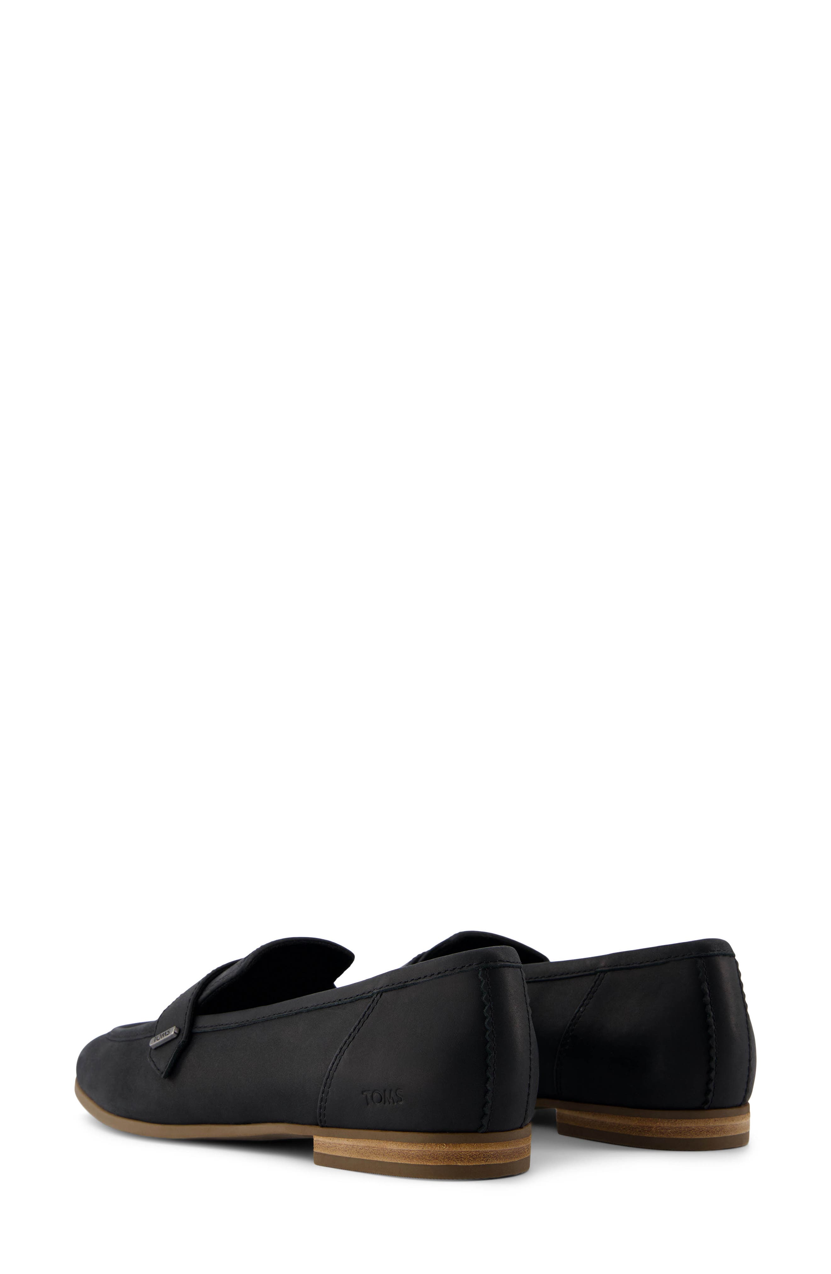 TOMS Lynette Loafer, Alternate, color, Black