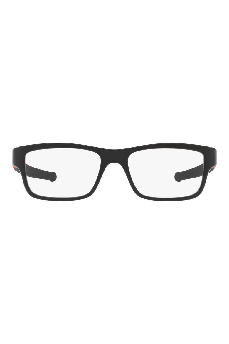 Kids' Marshal™ XS 49mm Rectangular Optical Glasses, Main, color, BLACK