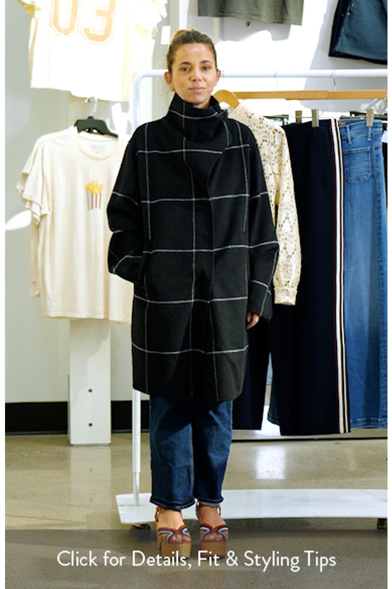 Jackie Wool Blend Longline Coat video