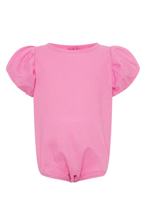 Tiny Tribe Babies'  Cotton Puff Sleeve Bodysuit