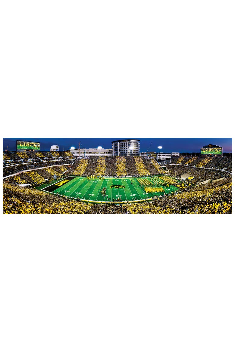 Iowa Hawkeyes 1000pc Panoramic Puzzle, Alternate, color, Multicolor