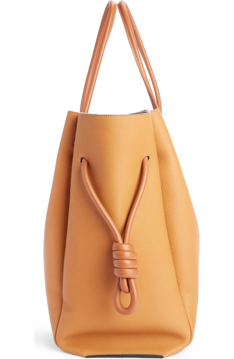 Loewe Flamenco Knot Leather Tote, Alternate, color,