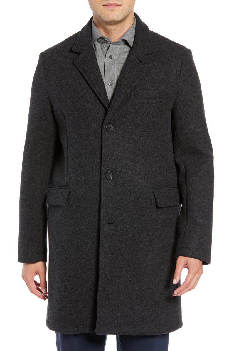 Andrew Marc Cunningham Quilted Bib Inset Topcoat, Alternate, color, 