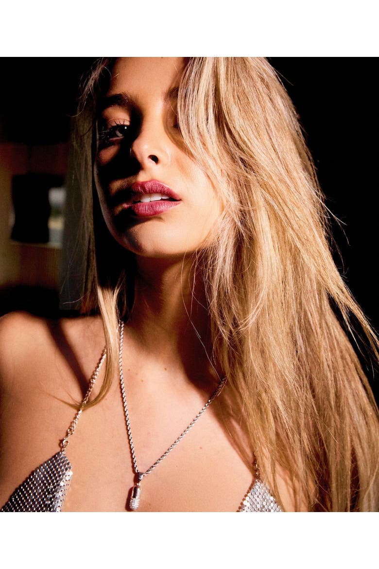 Love Drug Necklace, Alternate, color, Silver