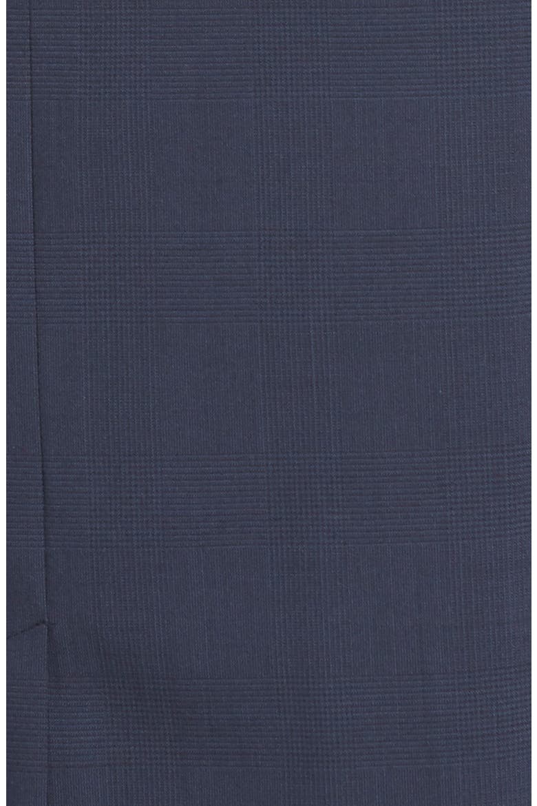 'Julie' Wool Suiting Sheath Dress, Alternate, color, NAVY- BLACK GLEN PLAID