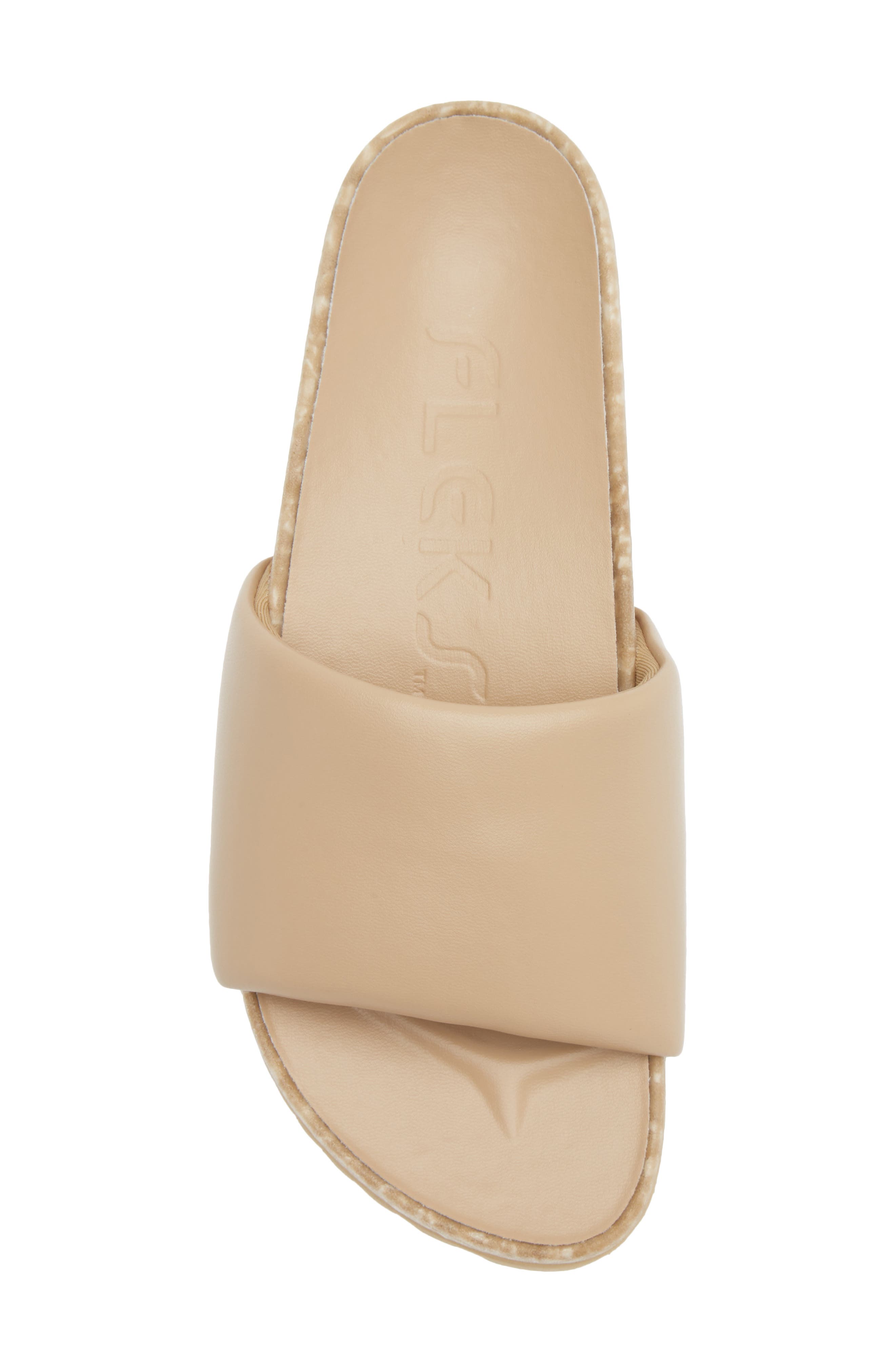 East Beach Slide Sandal, Alternate, color, SAND
