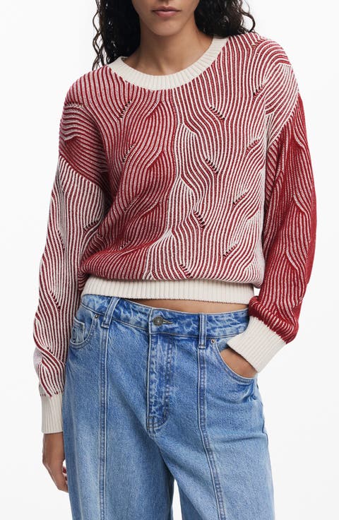 Colorblock Stripe Sweater