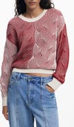 Desigual Colorblock Stripe Sweater