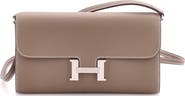 Pre-Owned Hermes Constance To Go Wallet Evercolor