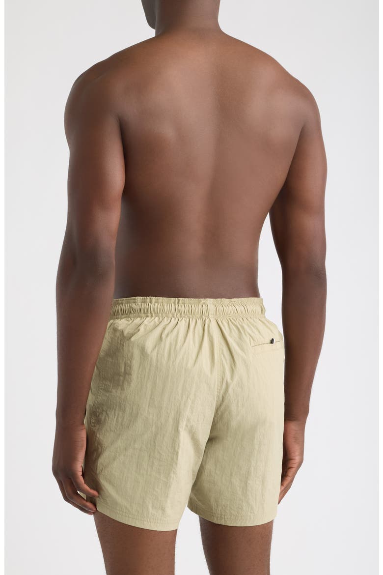 Octopus Swim Trunks, Alternate, color, DARK BEIGE
