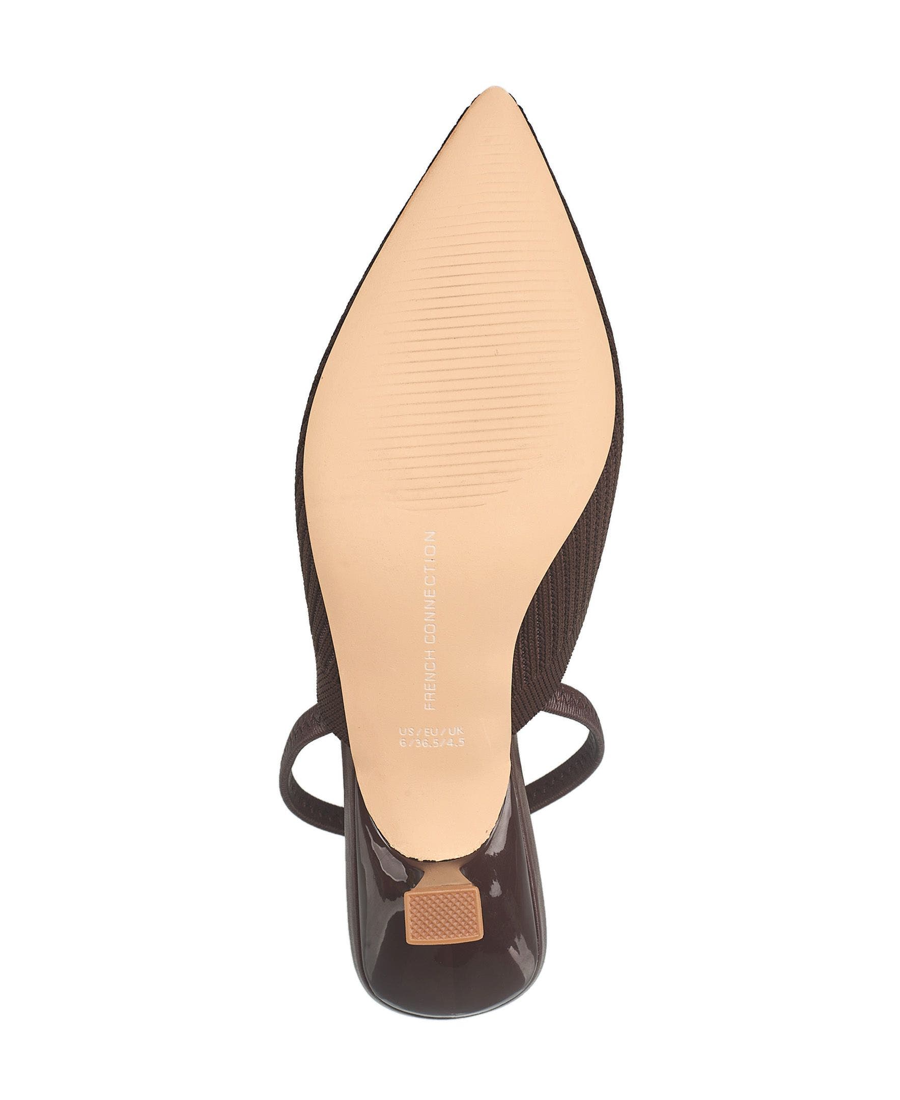 Coco Slingback Kitten Heel, Alternate, color, BROWN