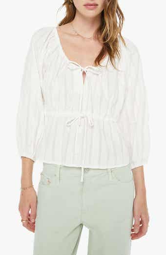 The Love Child Split Neck Top