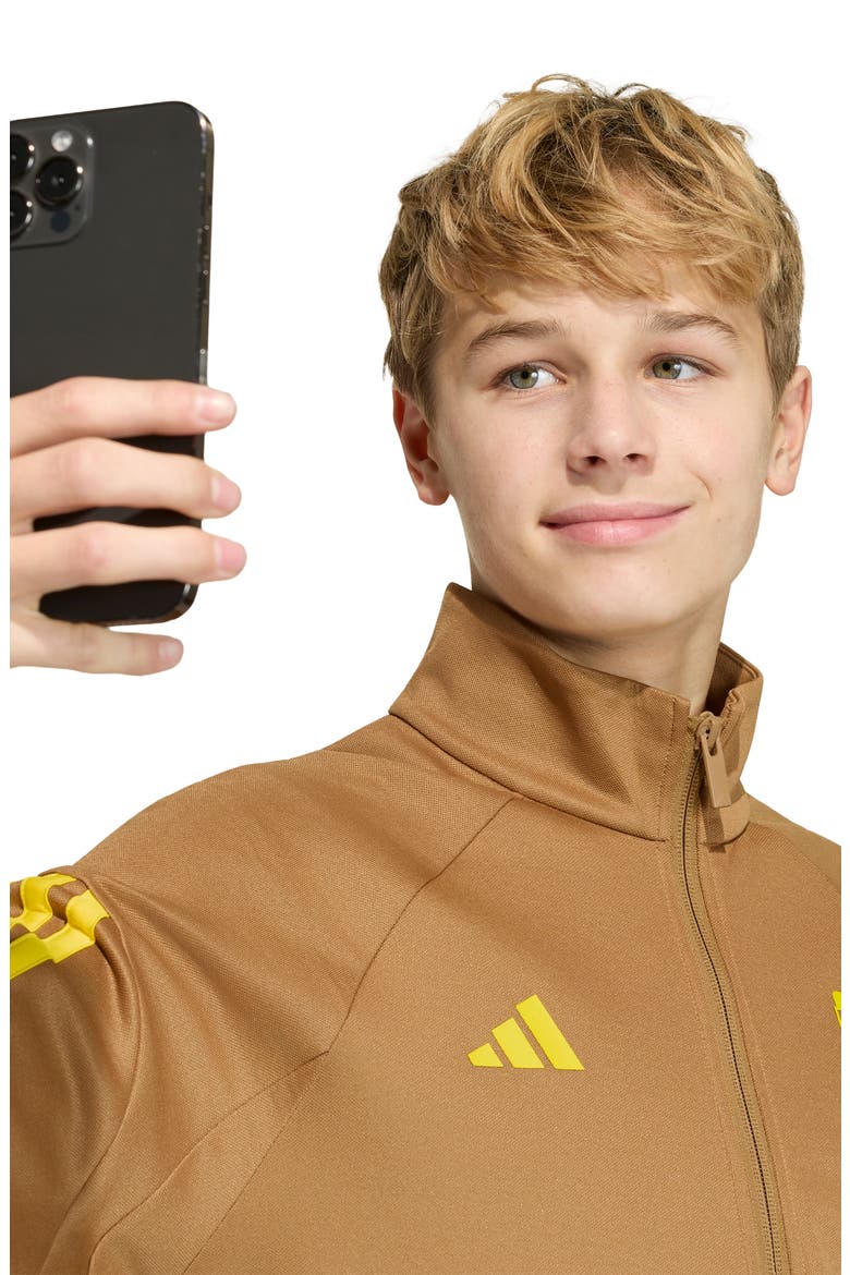 x Fortnite Kids' Track Jacket, Alternate, color, BROWN DESERT/ YELLOW