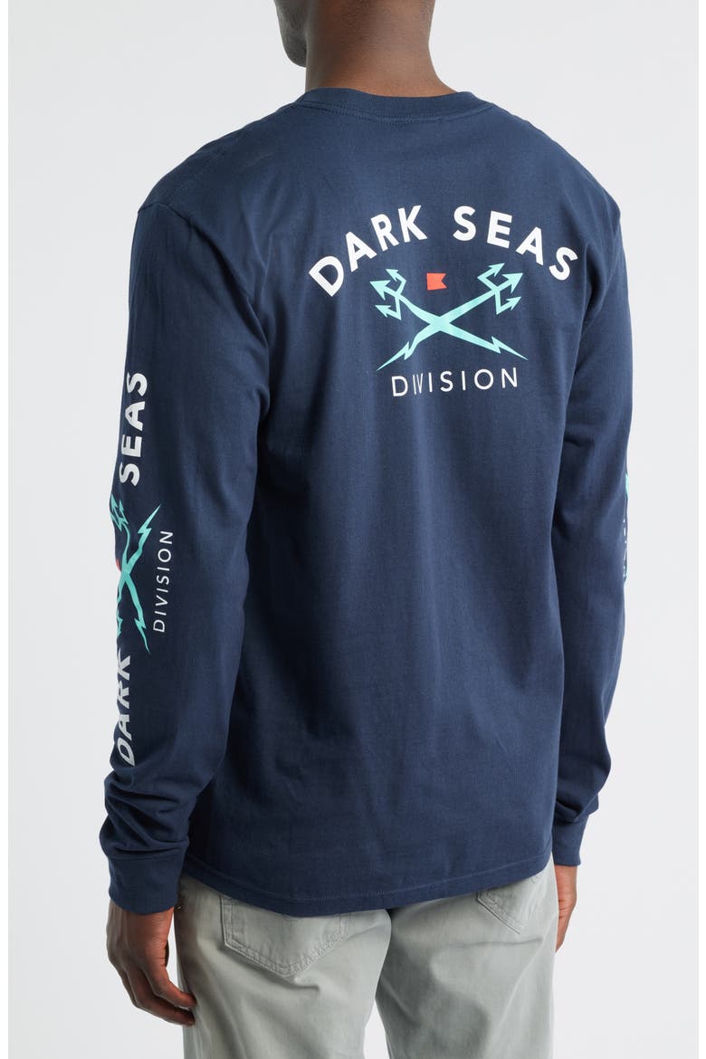 Headmaster V3 Long Sleeve Graphic T-Shirt, Alternate, color, NAVY