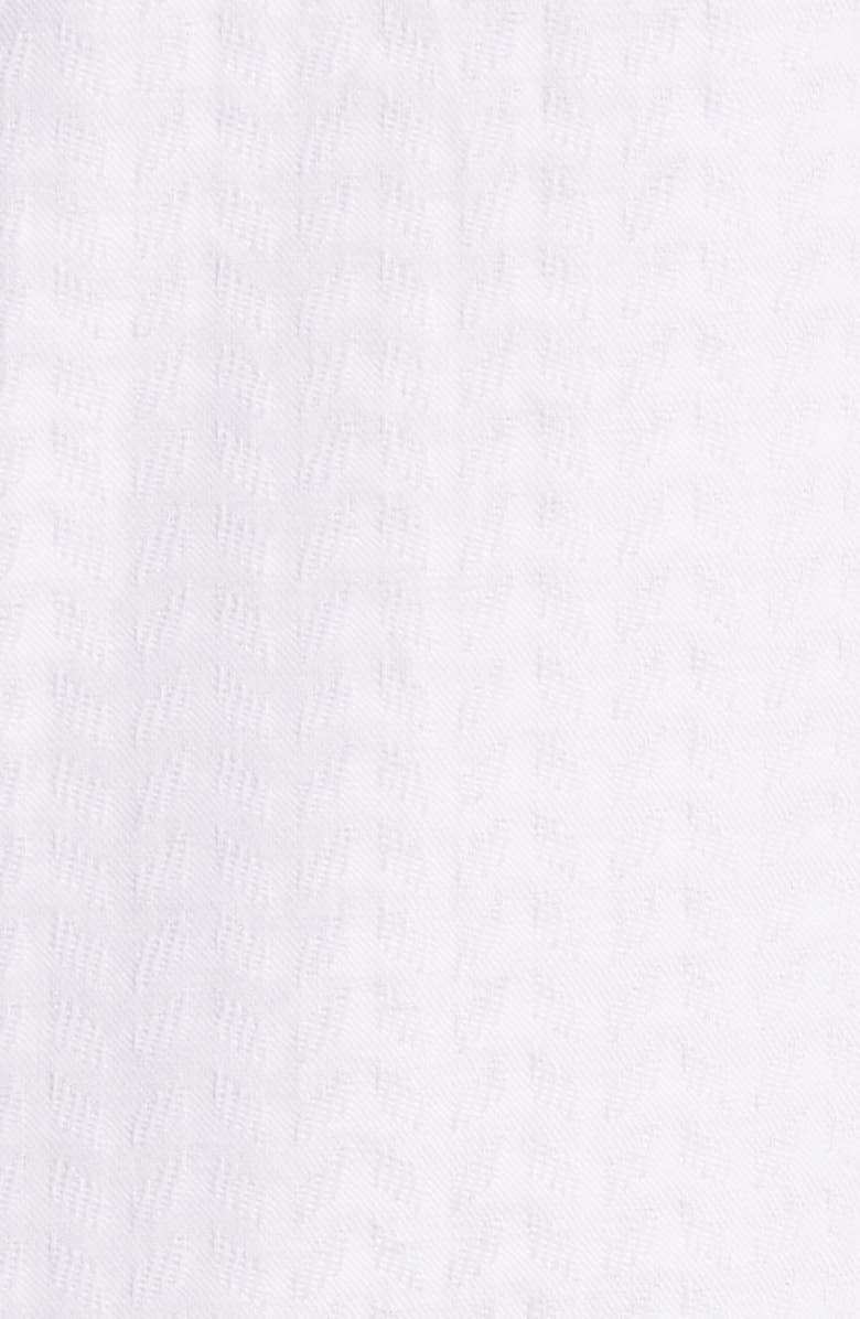 Emporio Armani Tonal Stripe Cotton Button-Up Shirt, Alternate, color, 