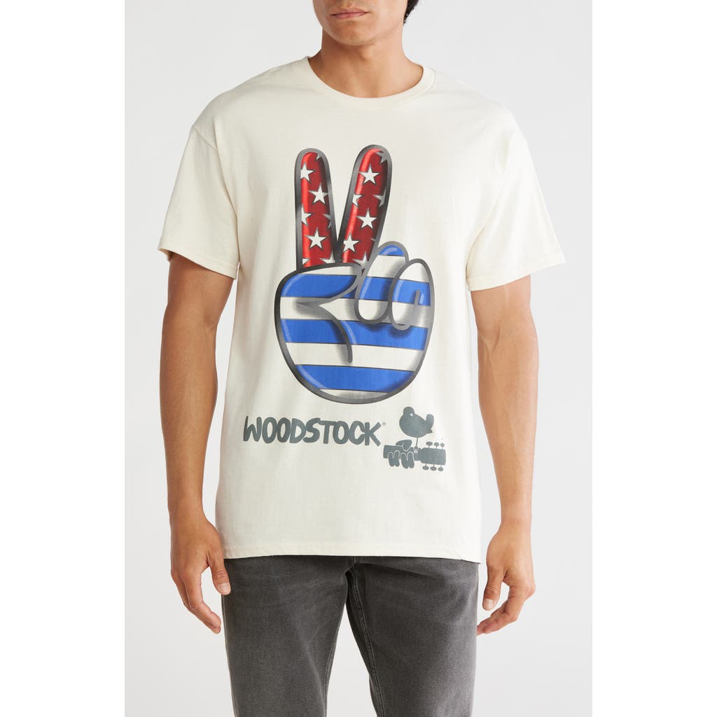 Philcos Woodstock Peace Usa Cotton Graphic T-shirt