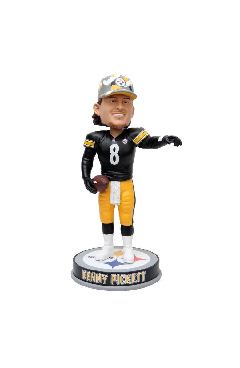 FOCO Kenny Pickett (Pittsburgh Steelers) w/Hat NFL Exclusive Bobblehead/360, Main, color, Multi-Color