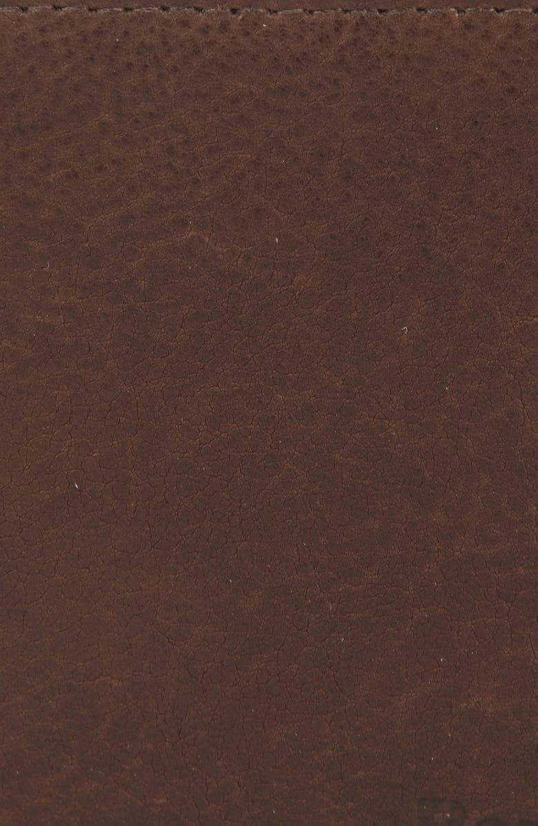 Barbour Padbury Leather Wallet, Alternate, color, Dark Brown