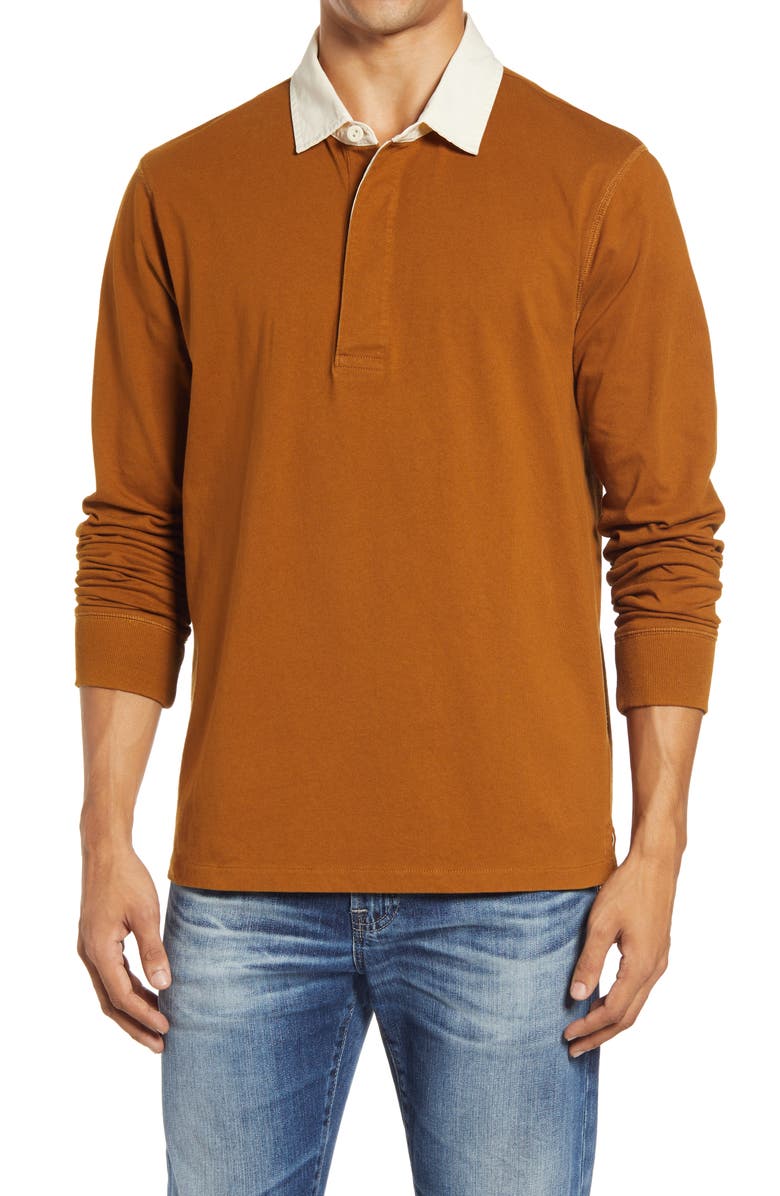 Madewell Rugby Shirt, Main, color, 
