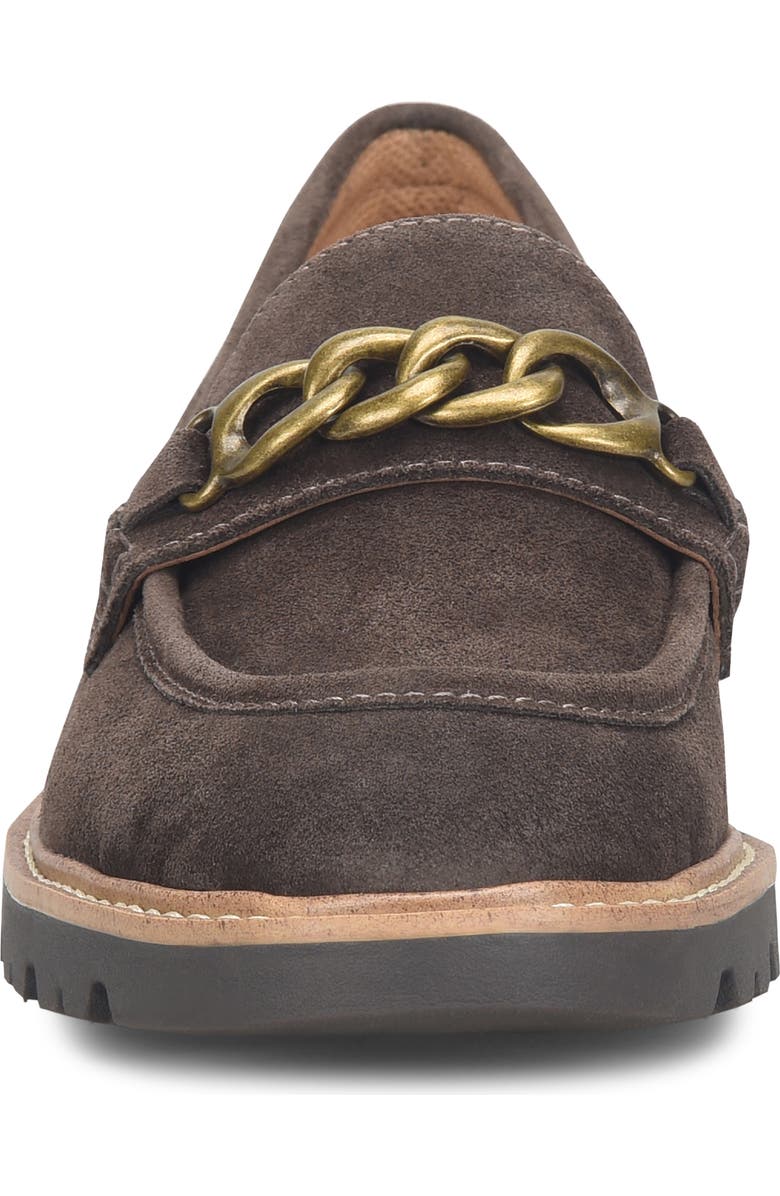 Comfortiva Linz Lug Sole Loafer, Alternate, color, Lince Dark Brown