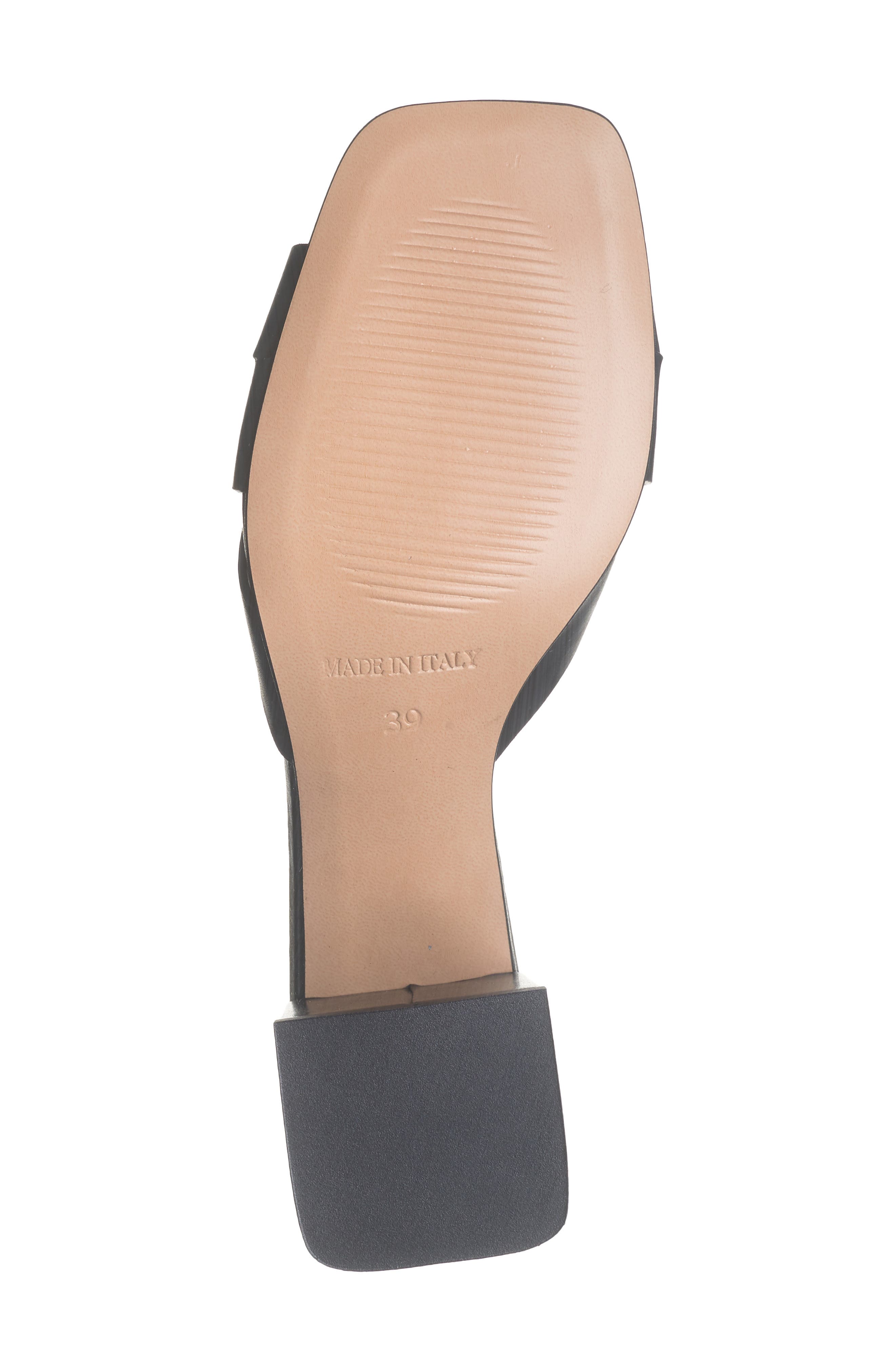 2 Twin Hearts Cross Band Block Heel Sandal, Alternate, color, 