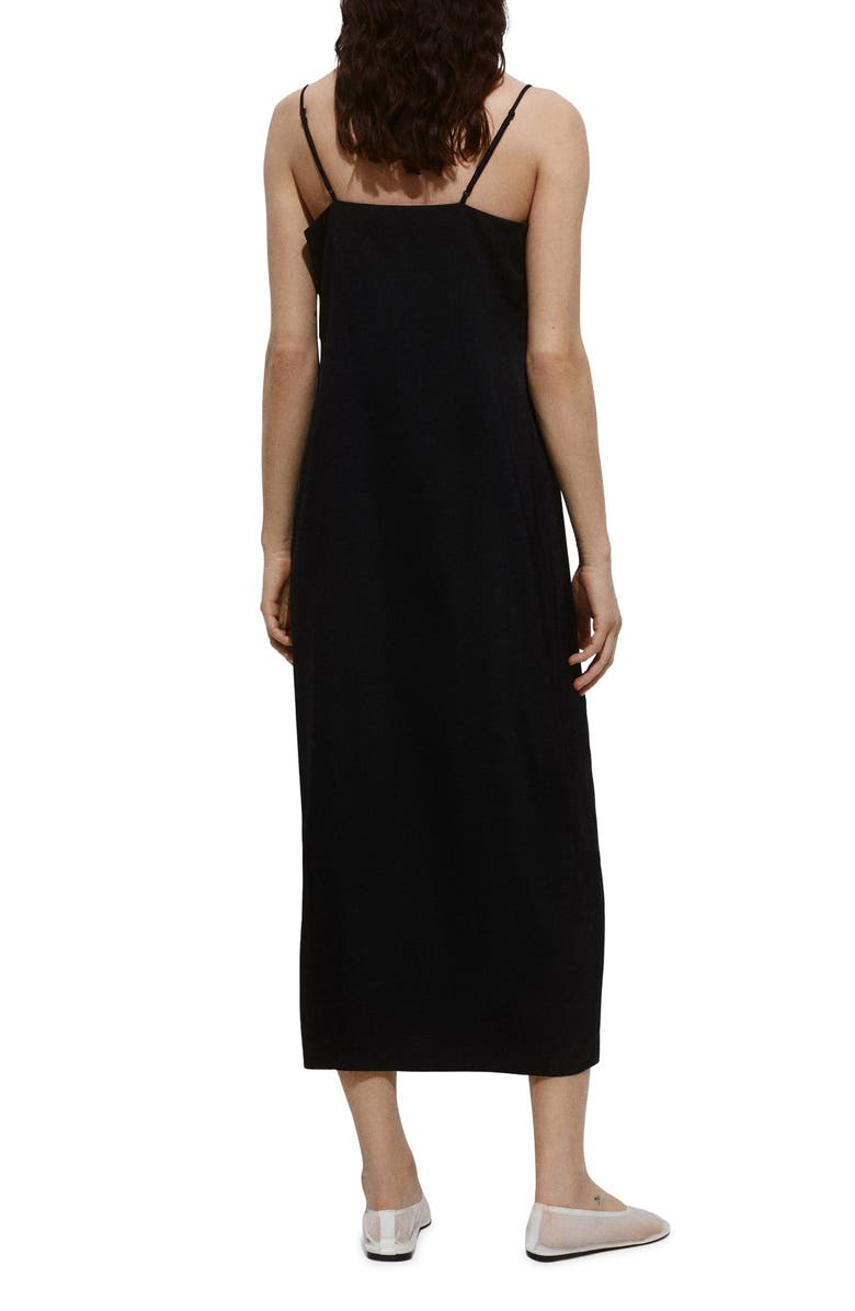 MANGO Satin Slipdress, Alternate, color,