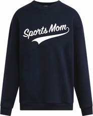 Favorite Daughter Sports Mom Cotton Blend Graphic Sweatshirt