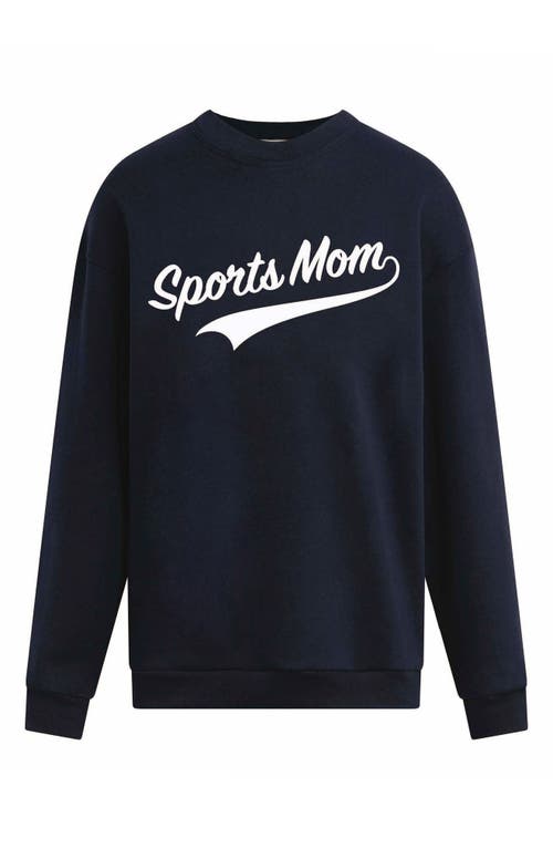 Favorite Daughter The Sports Mom Sweatshirt In Navy