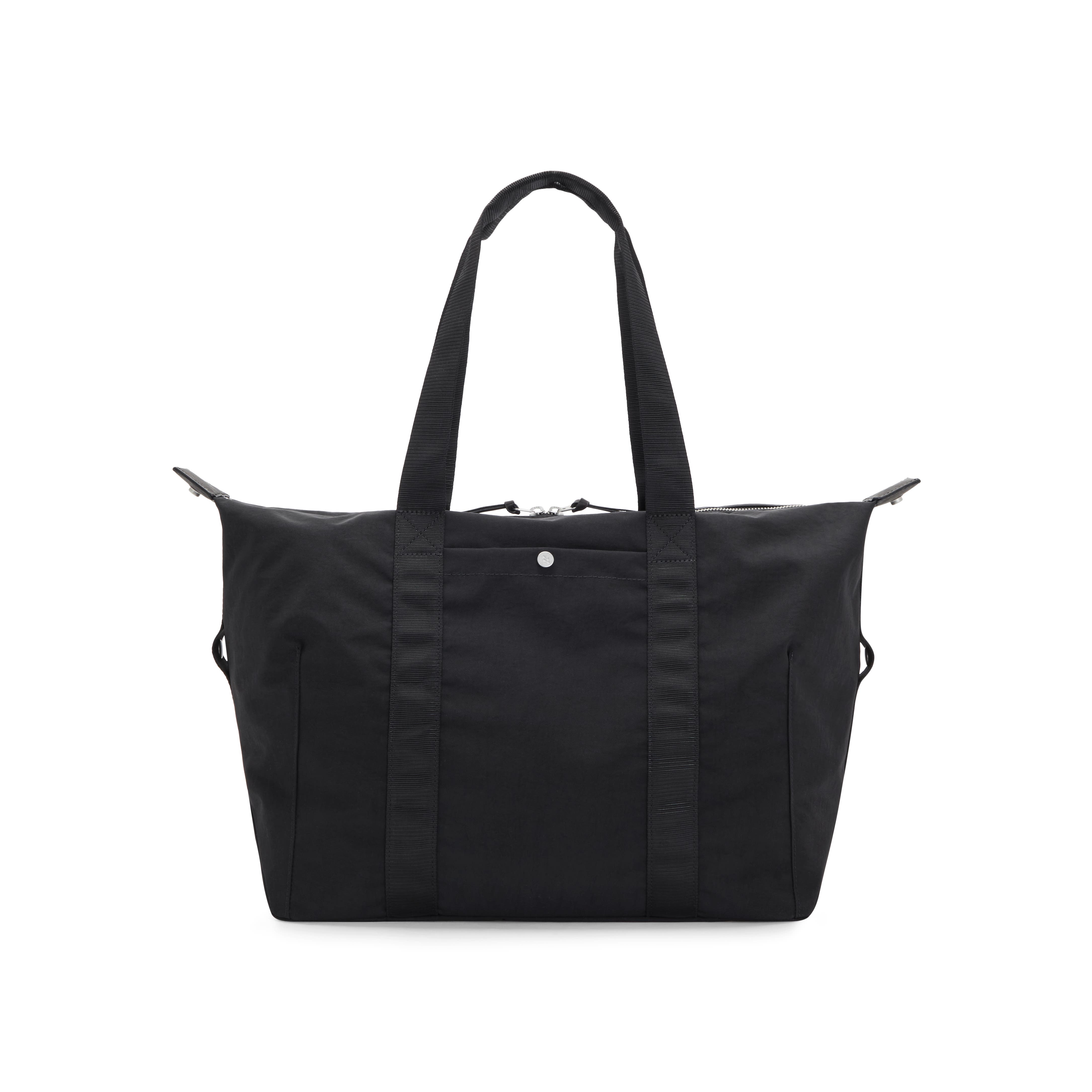 LOJEL NIRU 24-Hour Travel Weekender Duffel Bag with Overnight Capacity, Main, color, All Black